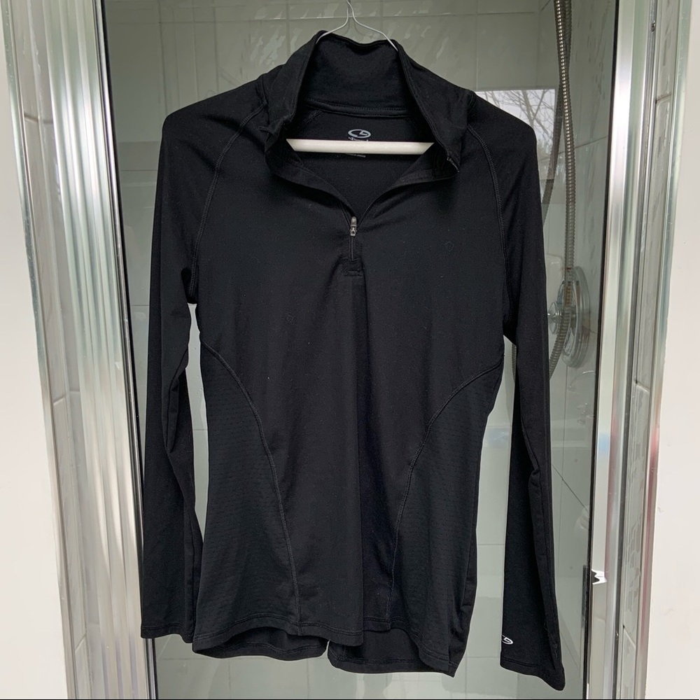 Champion - Black Athletic Quarter-Zip
